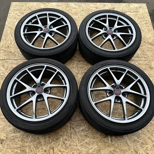 WRX STI VAB　純正OP BBS製ホイール4本