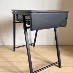 【IKEA】ベッドサイドテーブル ブラック