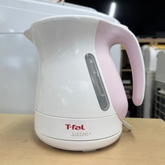 【美品‼️】定価7,216円 ティファール 1.2L電気ケトル ジャスティンプラス 空だき防止機能 電気ポット 湯沸かし ピンク♪  の画像