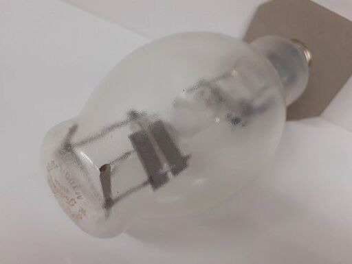 生産終了製品【未使用 5個セット メタルハライドランプ M100・L-J2/BU】東芝ライテック 長波長 白色光 口金E26 電球 札
