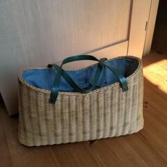 美品　Natural beauty basic　かごバッグ
