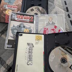 PS2 鋼の錬金術師 ゲームソフト3個セット 攻略本付の画像