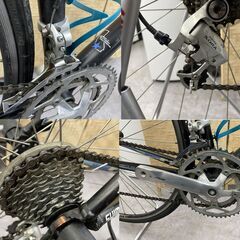 FELT F95 2010年モデル ロードバイク 480mm アルミ SORA+TIAGRA 8×2 GARMIN チームイシュー ガーミン 自転車 フェルト 札幌市手稲区の画像