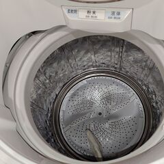 SHARP　シャープ 　全自動洗濯機 9㎏ 　 ES-GV9F-N  簡易乾燥  送風機能　お風呂給水ホース未使用　美品の画像