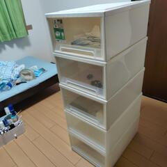 クローゼットケース  5つ  収納ケースの画像