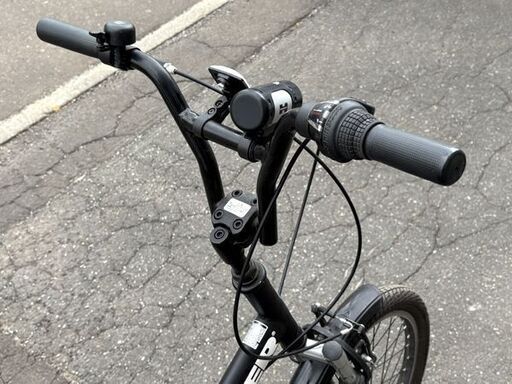 （札幌引き取り限定）HUMMER 折りたたみ自転車 ブラック切り替え式 札幌引き取り限定）HUMMER 折りたたみ自転車 ブラック切り替え式