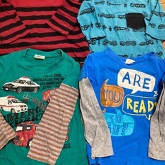 サイズ100 ロンＴ&Tシャツ&ズボン&はおりの画像