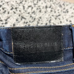 美品　SHIPS JET BLUE　シップス　デニム　ジーンズ　スキニーの画像