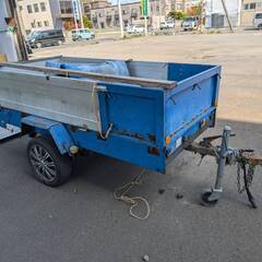 トレーラー 車検切れ  軽フルトレーラー現状品の画像