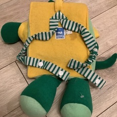 子ども用カバのリュック　おもちゃ　昭和レトロの画像