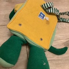 子ども用カバのリュック　おもちゃ　昭和レトロの画像