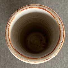 益子焼 花入れ 花瓶 花びん 成井立歩 益子焼｜【益子焼】 対の花器 炭化焼無地 花入れ 花瓶 大きめ