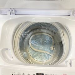 ジ213/ ハイセンス 全自動洗濯機 4.5kg HW-E4503 2020年 おしゃれ着コース搭載 槽洗浄 おいそぎコース の画像