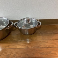 ステンレス鍋の画像