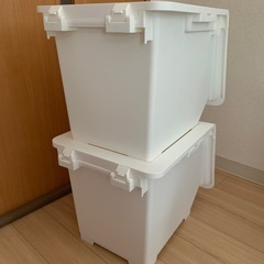 ニトリ 蓋付きボックス 収納の画像