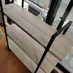 ほぼ新品  LOWYA 3段オープンシェルフの画像