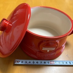 ポスト型陶器小物入れの画像