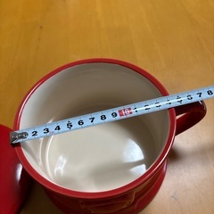 ポスト型陶器小物入れの画像