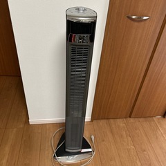 タワー型送風機付ファンヒーター