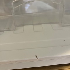 【SHARP】冷蔵庫 シルバーの画像