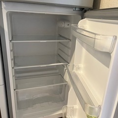 【SHARP】冷蔵庫 シルバーの画像