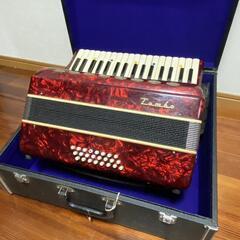 Tombo アコーディオン　専用ケース付き　動作品　良品　190...