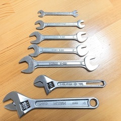 【美品】スパナ、モンキー（HOZAN）