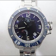 美品 BALL WATCH/ボール ウォッチ◆ハンレー/PM2096B-S2J-BK◆エンジニア ハイドロカーボン 自動巻 デイト 世界限定500本モデル No.3344の画像