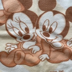 ベビー毛布　ミッキーの画像