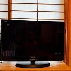 (取引確認中)シャープ　アクオス　液晶テレビ32型　ジャンクの画像