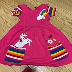 年長さん〜幼稚園で着けていたワンピースと、チュニックの画像