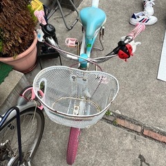 子供　女の子用　18インチ　自転車 の画像