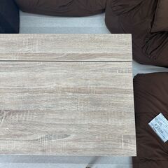 店頭引渡し 中古 リフトアップテーブル  ローテーブル 木製 家具の画像