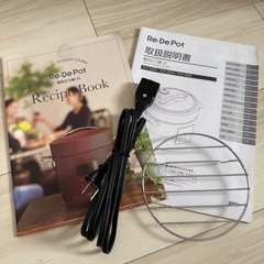 値下げしました写真追加【美品】電気圧力鍋 リデポットRe・De Pot ブラックの画像