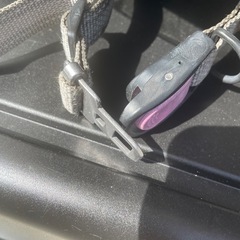 バイクのヘルメット2個の画像