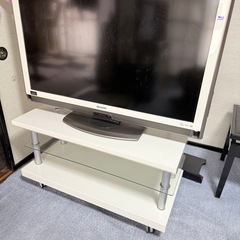 SHARP テレビ　　テレビ台セット