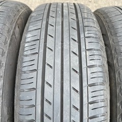 185/60R15 フィット純正ホイール付き ブリヂストン夏タイヤ 4本セットの画像