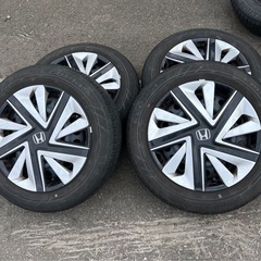 185/60R15 フィット純正ホイール付き ブリヂストン夏タイ...