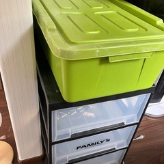 衣装ケース 3段の