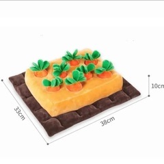 にんじん畑　ノーズワークマット　ベビー&ペット知育玩具　にんじん収穫　にんじん狩の画像