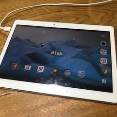 docomo タブレット dtab d-01H