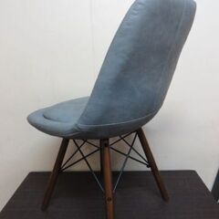 7-2　未使用/新品　Eamse 【クッション付き】 イームズチェア DSW ダイニングチェア デザイナーズ リプロダクト 木脚 ヴィンテージ グレーの画像
