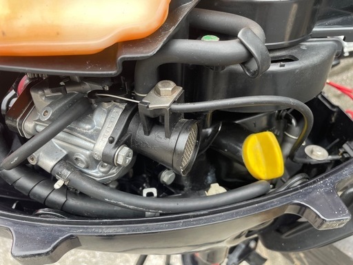 【好調】トーハツ小型船舶用船外機2馬力4スト（3BV)✳︎船外機スタンド付き　