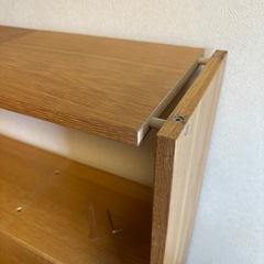 【受渡決定】無印良品スタッキングシェルフセットの画像