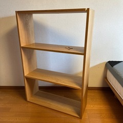【受渡決定】無印良品スタッキングシェルフセットの画像