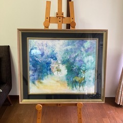 差し上げます　絵画とイーゼル
