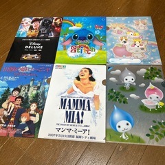 キャラクター　クリアファイル