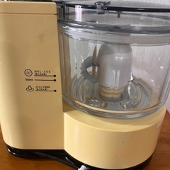 【新品未使用】テスコムフードプロセッサーの画像