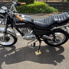GN125H カスタム　黒　旧車スタイル　吸い込み　旧車 GS バブ　ザリの画像