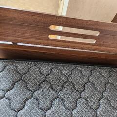 ベッド＋マットレスの画像